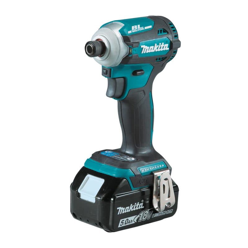 دریل چکشی شارژی و پیچ بند ماکیتا مدل XT288T براشلس — تصویر ۶