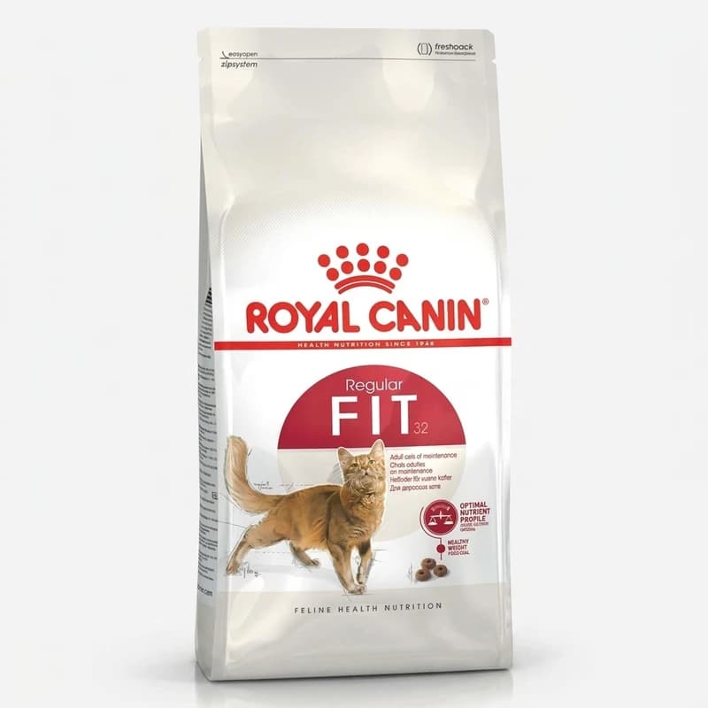 غذای خشک گربه بالغ رویال کنین مدل Regular Fit (فعالیت معمولی).