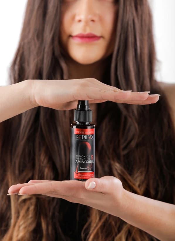 تونیک تقویت کننده مو پریلاکس پیور مدل Caffeine 5% حجم 75 میلی لیتر — تصویر ۴