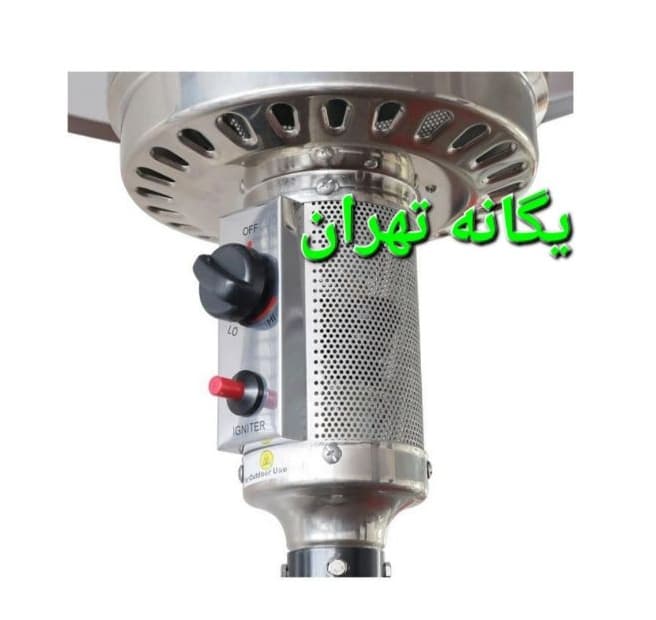 بخاری گازی قارچی ایستاده تمام استیل 316 منگزی وارداتی اصلی هیتر قارچی — تصویر ۸