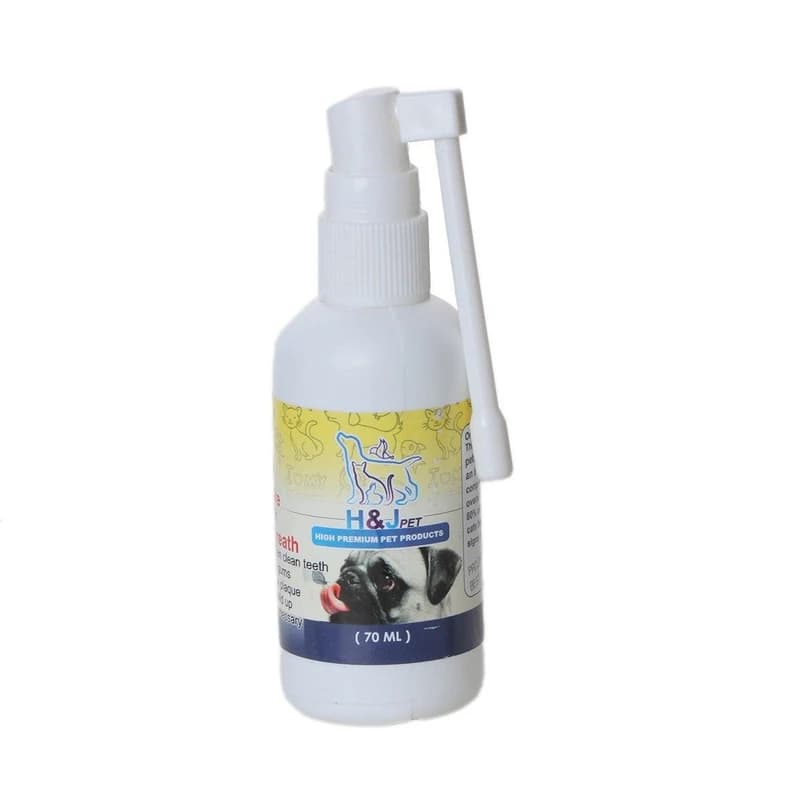 اسپری خوشبو کننده دهان سگ اچ اندجی پت مدل ORAL CARE حجم 70 میلی لیتر