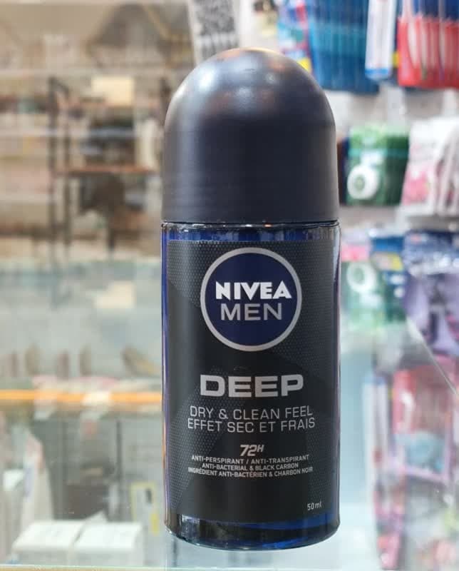 مام رولی نیوآ مردانه مدل NIVEA – DEEP DRY & CLEAN — تصویر ۲