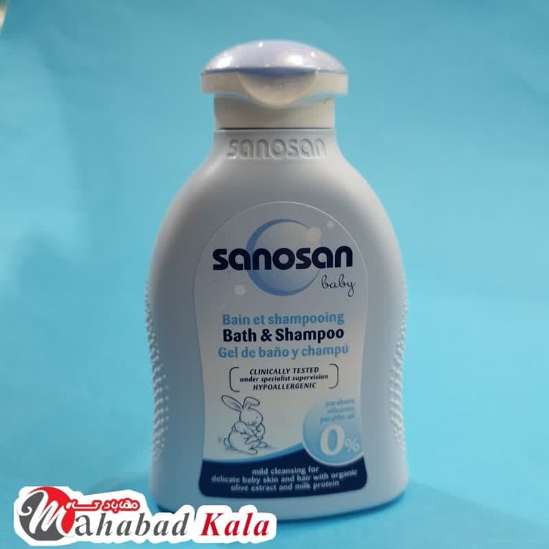 شامپو سر و بدن کودک 200میل Sanosan
