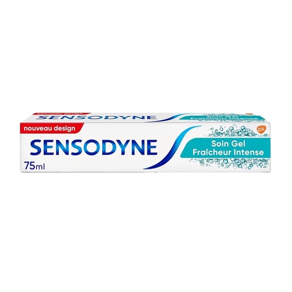 خمیر دندان سنسوداین مدل Soin Gel Fraicheur Intense حجم 75 میل — تصویر ۲