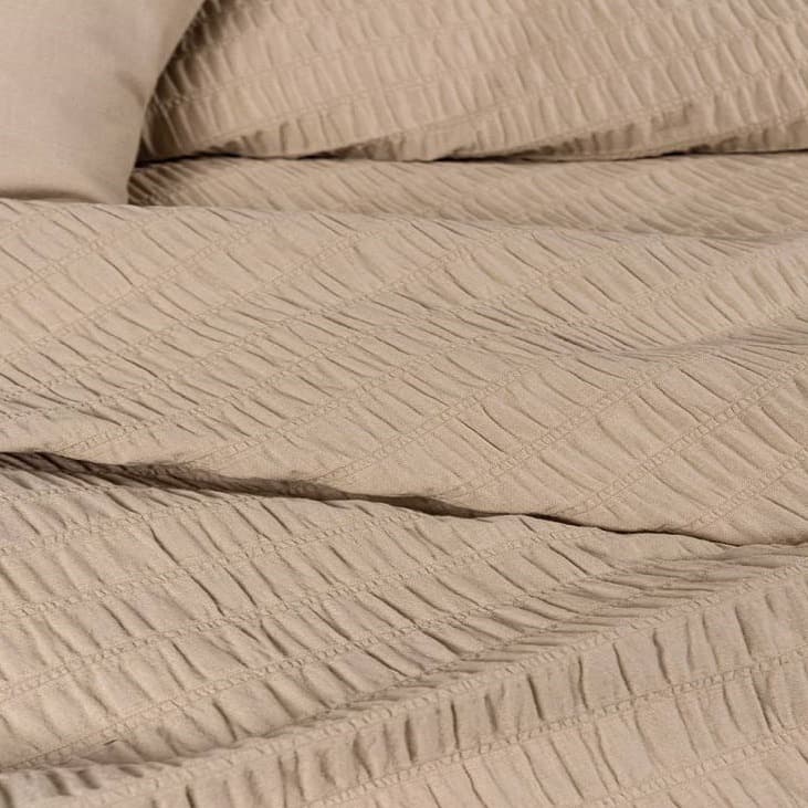 ست کاور دونفره ۶ تکه پنبه‌کتان مدل Liny Cotton Box ترک — تصویر ۵