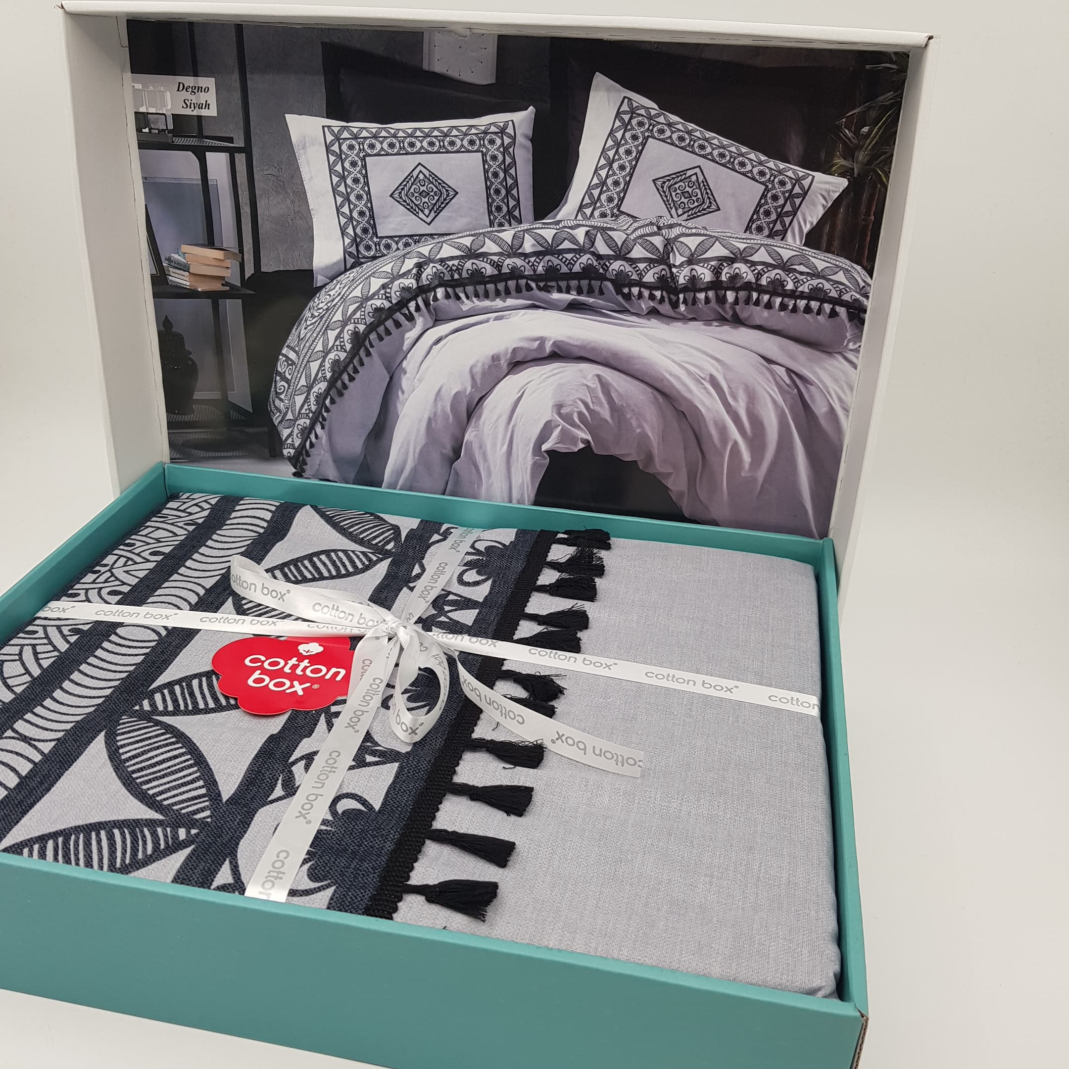 ست کاور Cotton Box دونفره ۴ تکه مدل Candy — تصویر ۸