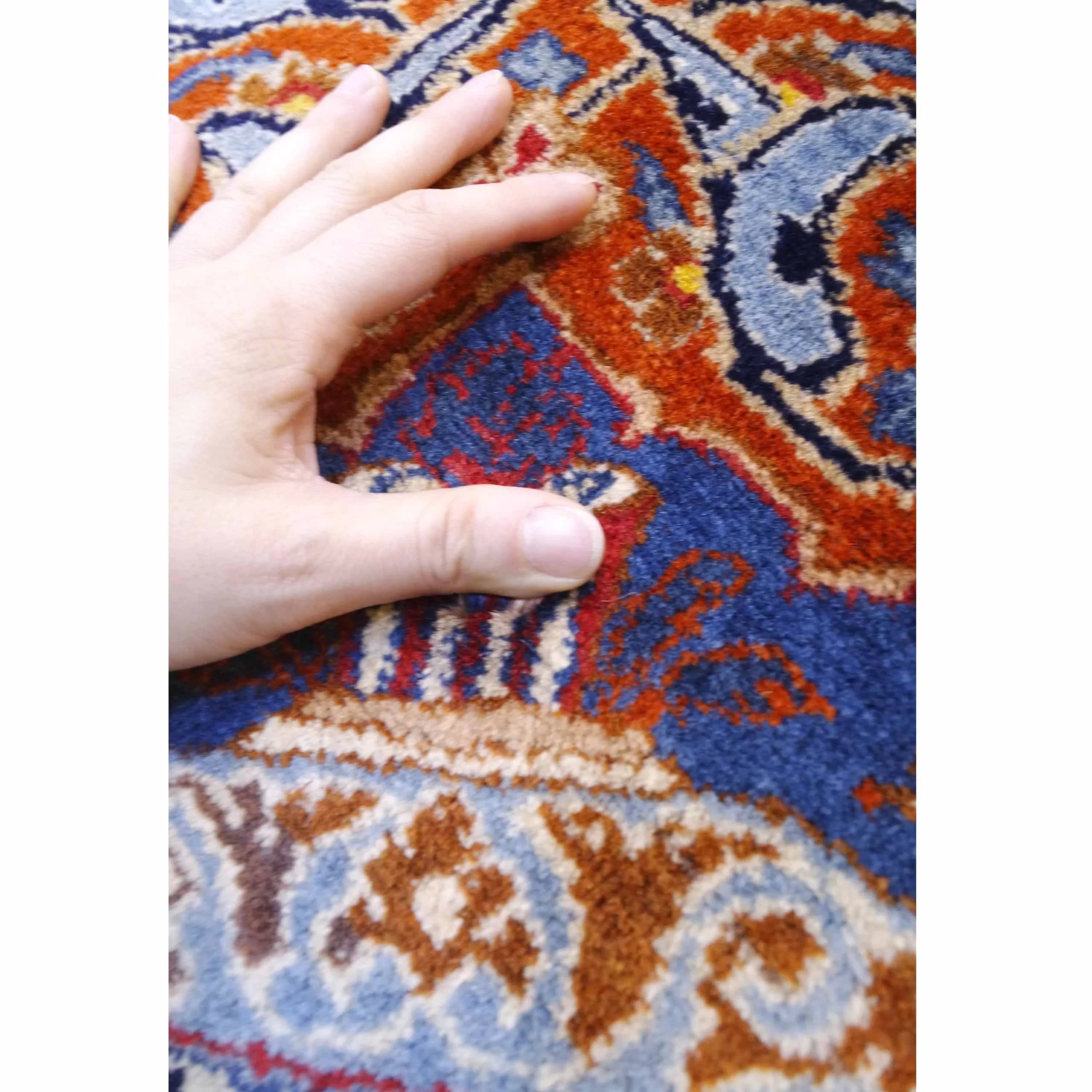 قالی لچک ترنج کاشمر — تصویر ۹