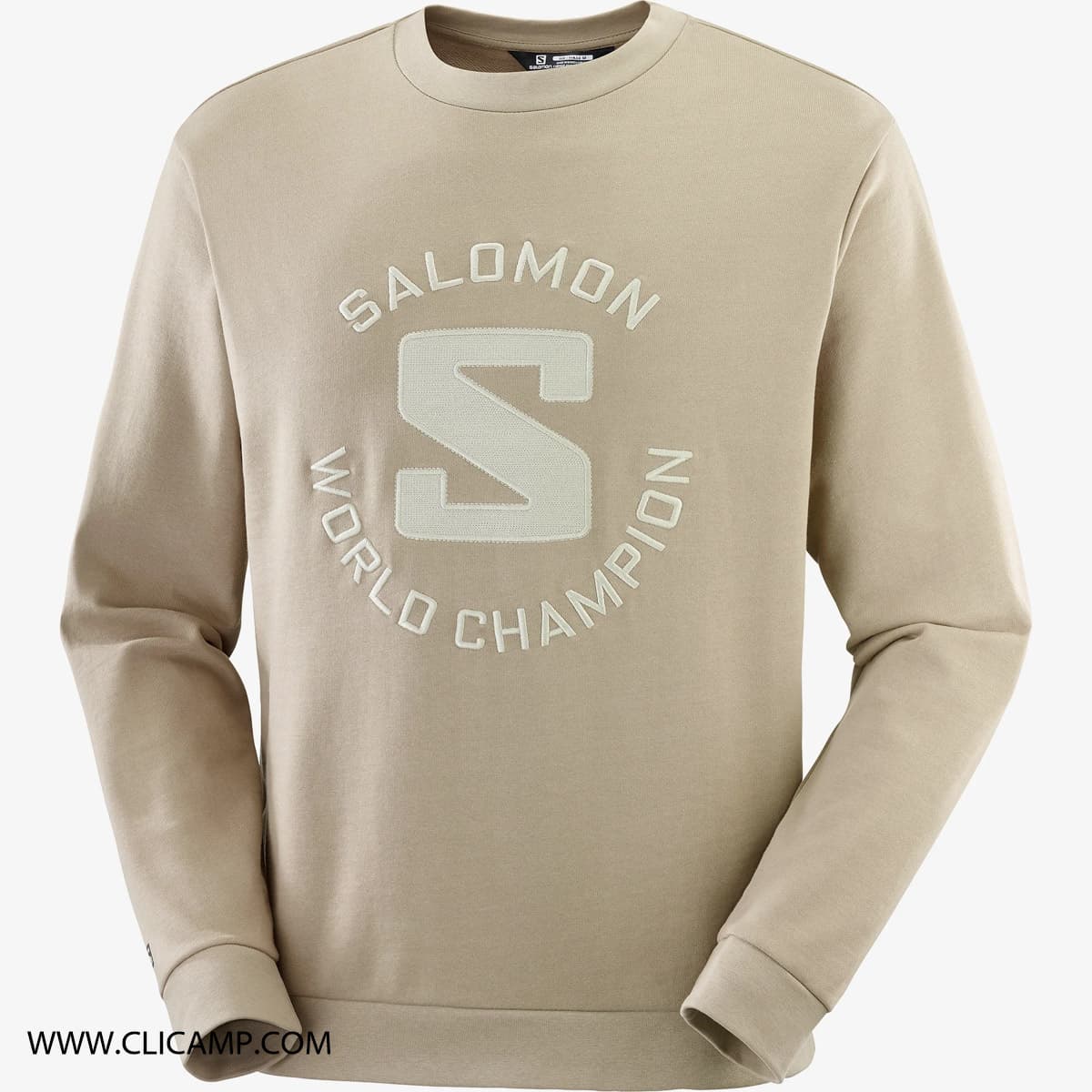 بلوز زمستانی سالامون / SALOMON – مدل Outlife Sweat / خاکی