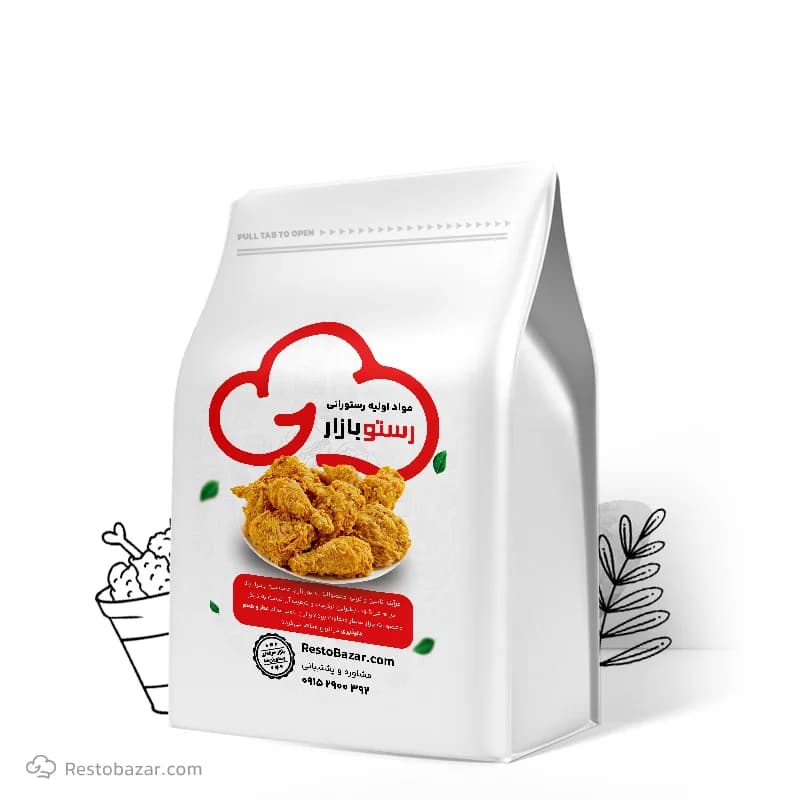 آرد آماده روکش کنتاکی (کوتینگ) KFC رستورانی — تصویر ۴
