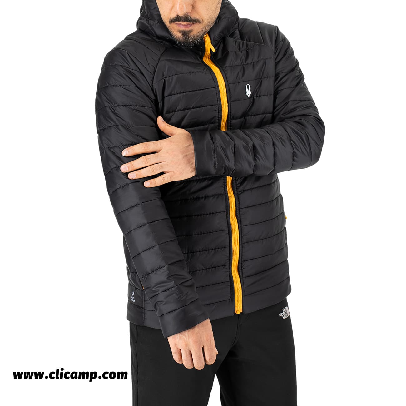 کاپشن الیاف انیسه / ONISEH – مدل ترکینگ 150 / مشکی — تصویر ۴