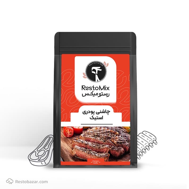 ادویه مرینید استیک گوشت قرمز رستومیکس — تصویر ۲