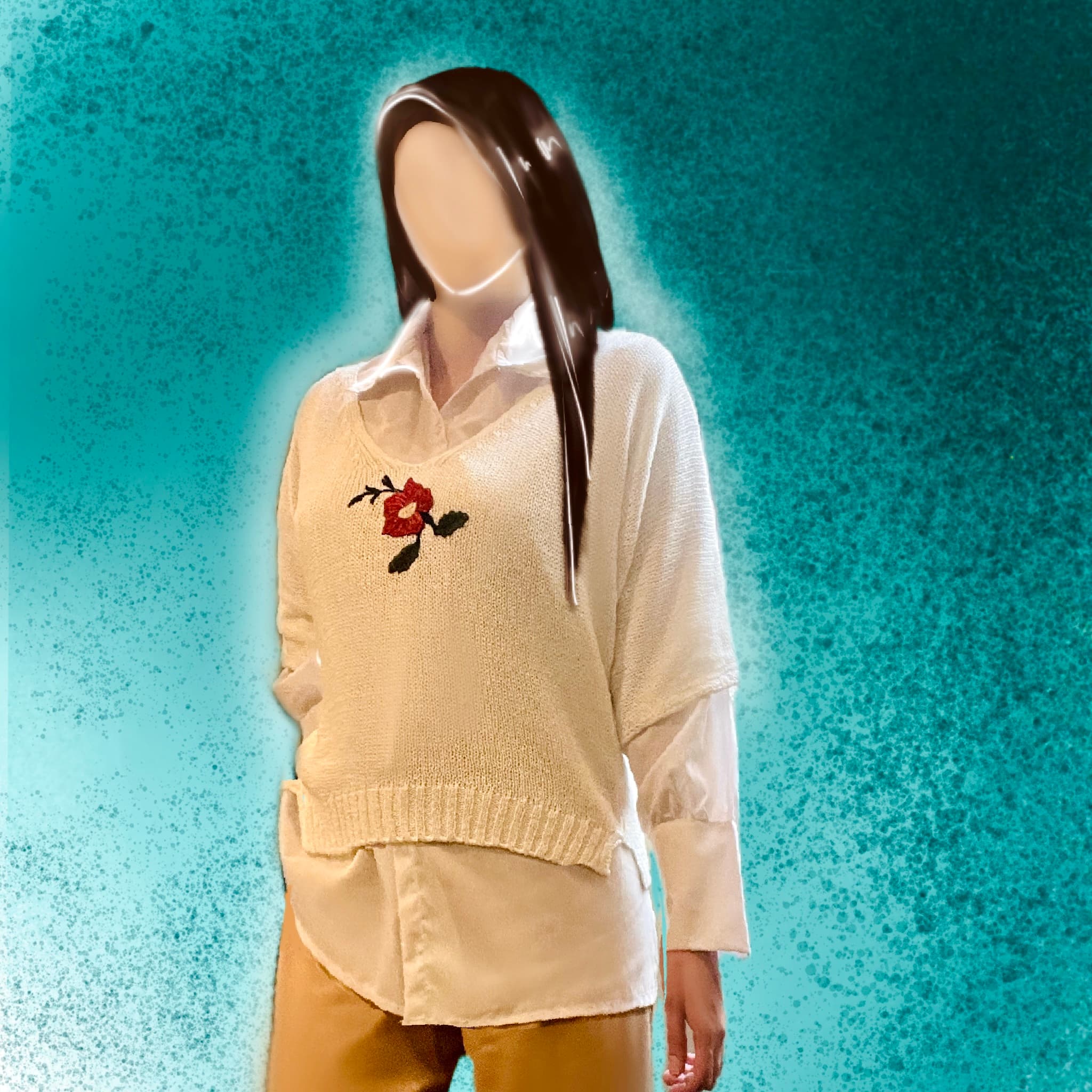 وست بافتنی زنانه