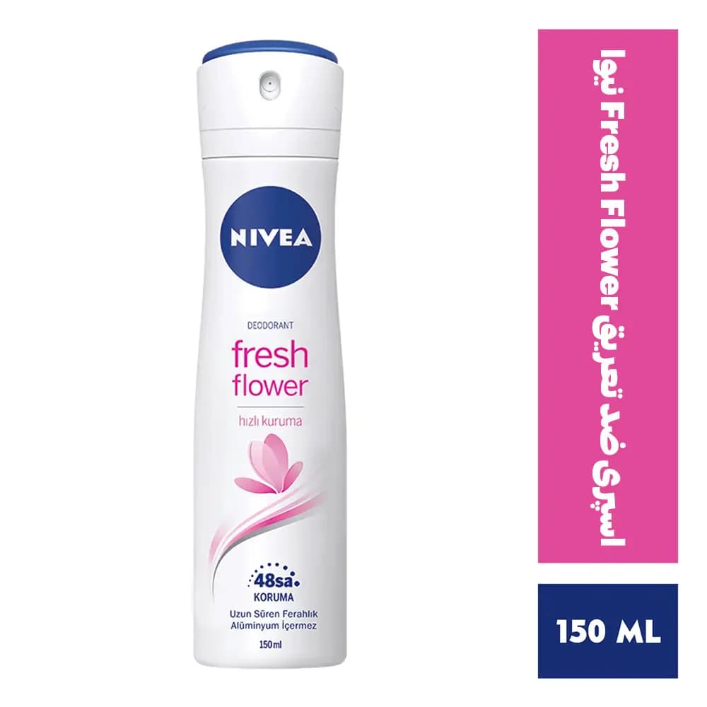 اسپری ضد تعریق زنانه Fresh Flower نیوا 150ml — تصویر ۳