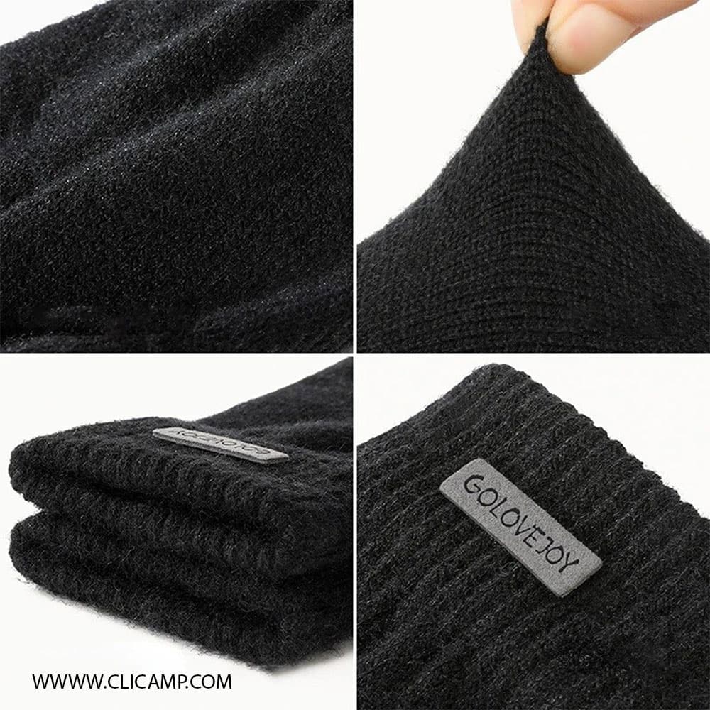 دستکش بافت GLOVEJOY – مدل GL118 خاکستری — تصویر ۴