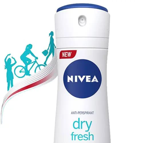 اسپری ضد تعریق زنانه Dry Fresh نیوا 150ml — تصویر ۲