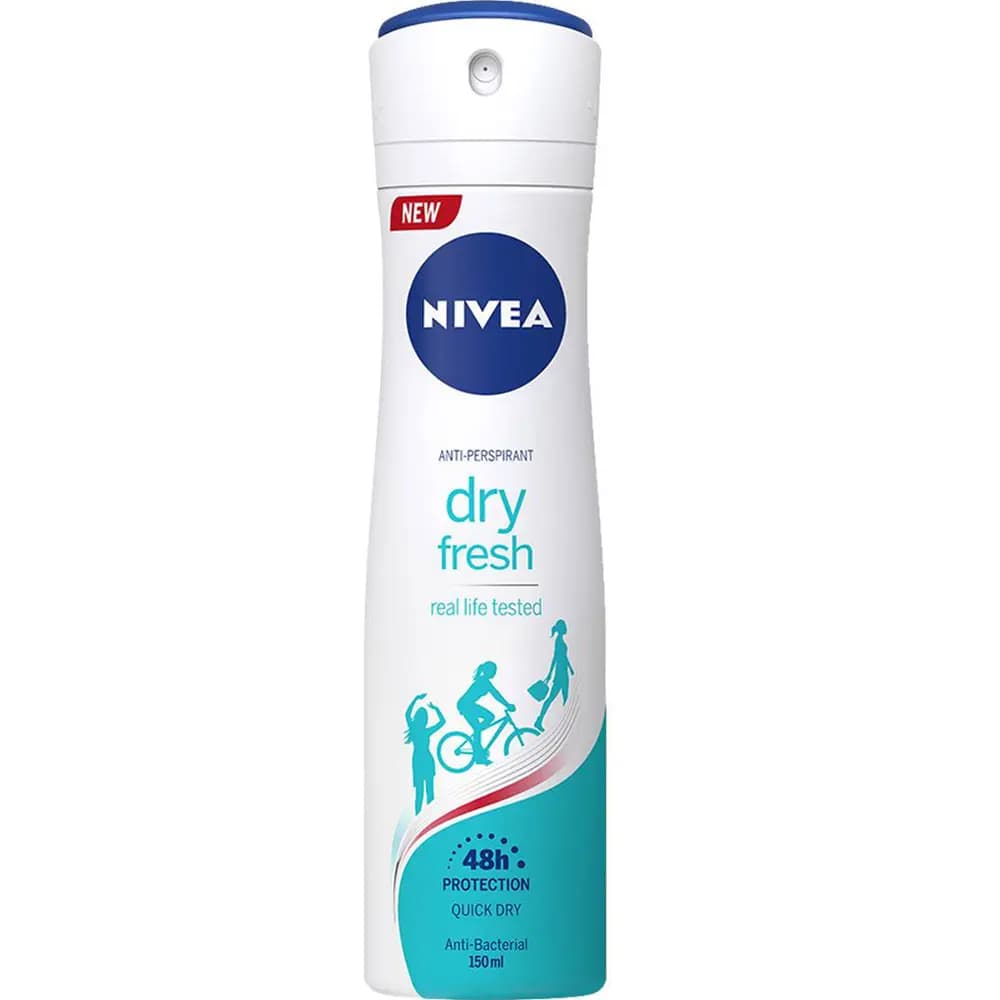 اسپری ضد تعریق زنانه Dry Fresh نیوا 150ml