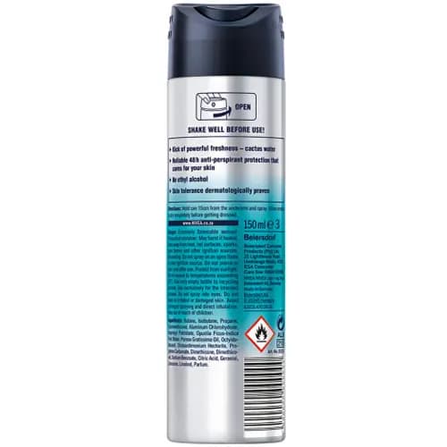 اسپری ضد تعریق مردانه Cool Kick Fresh نیوا 150ml — تصویر ۲