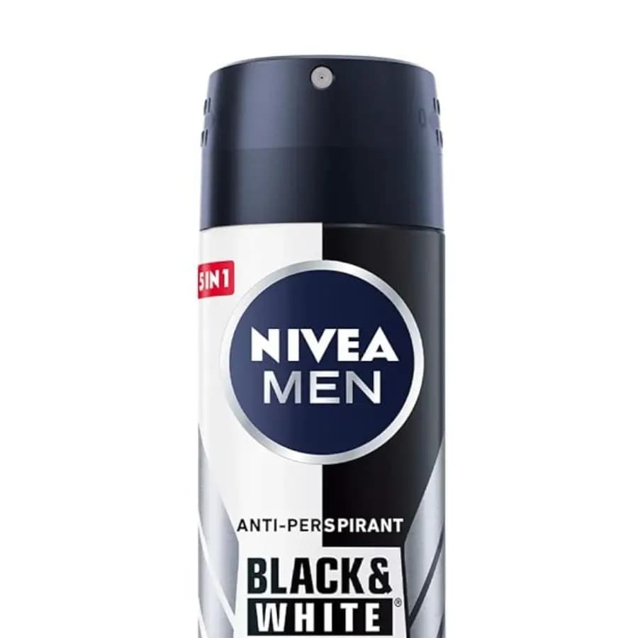 اسپری ضد تعریق مردانه اکتیو آنتی باکتریال Black & White Invisible نیوا 200ml — تصویر ۶