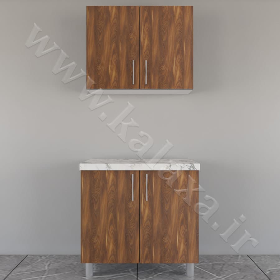 کابینت آماده دیواری و زمینی ام دی اف 80 سانتیمتری — تصویر ۸