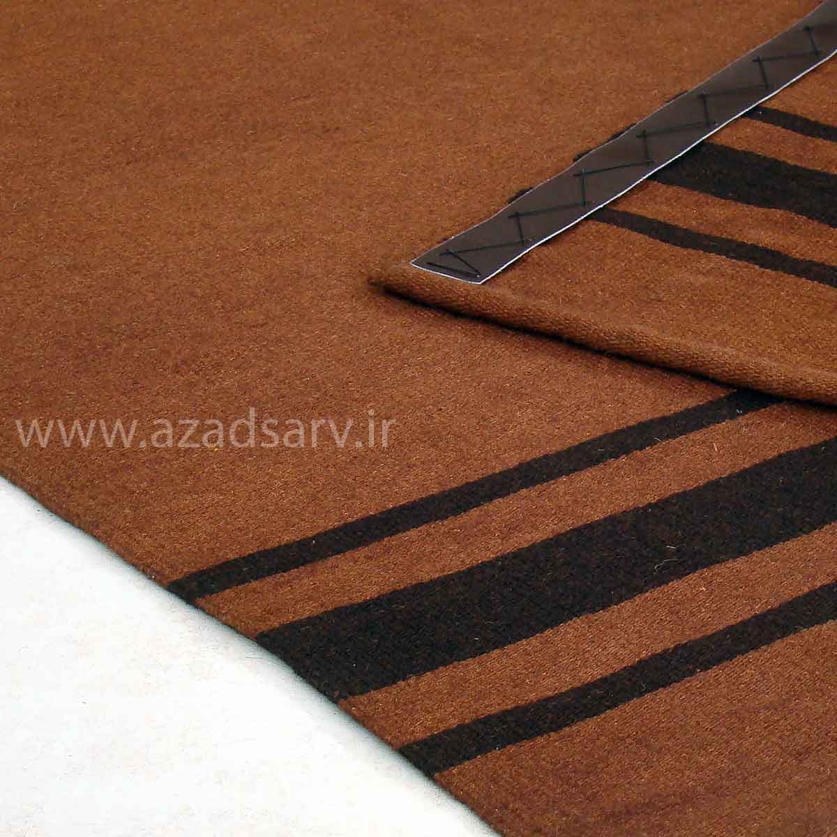 گلیم دستباف مینیمال و دکوراتیو آزادسرو | ۱۴۶ × ۹۱ سانتیمتر — تصویر ۱۰