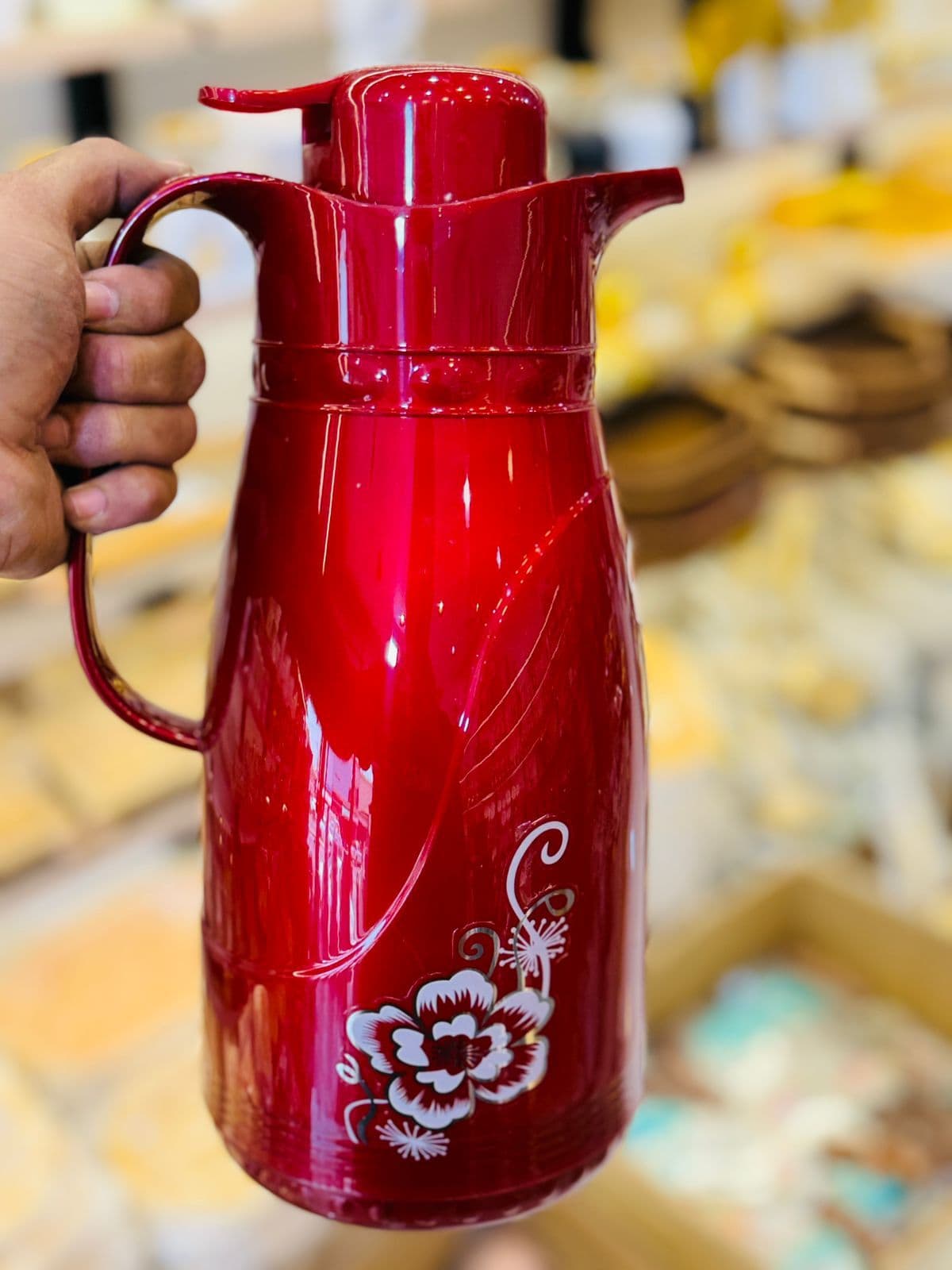 فلاسک ۲ لیتری شیشه سفید فلاسک وارداتی نگهدارنده دمای نوشیدنی خرید از آنلاین شاپ لیان — تصویر ۹