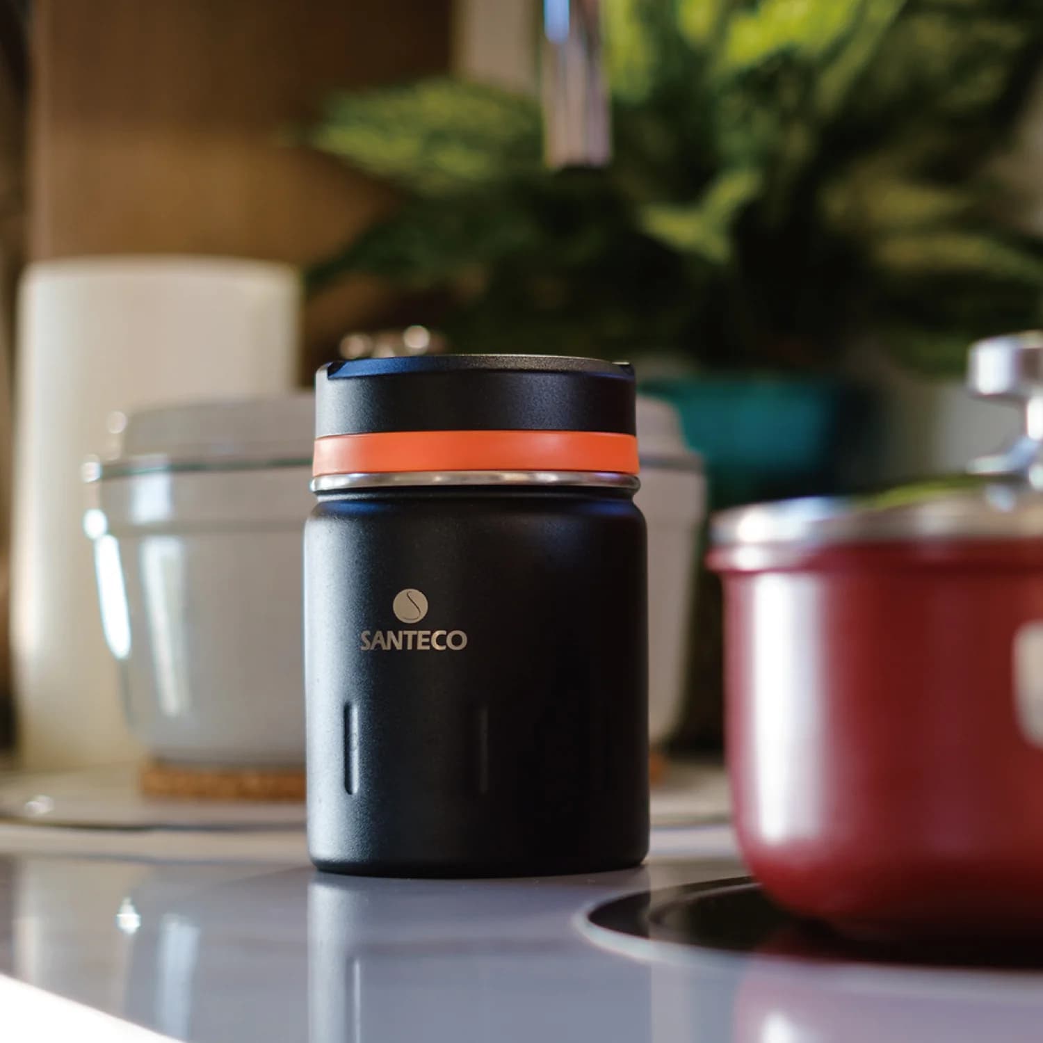 ظرف غذای دو جداره سانتکو – SANTECO – مدل Koga FJ with spoon — تصویر ۱۱