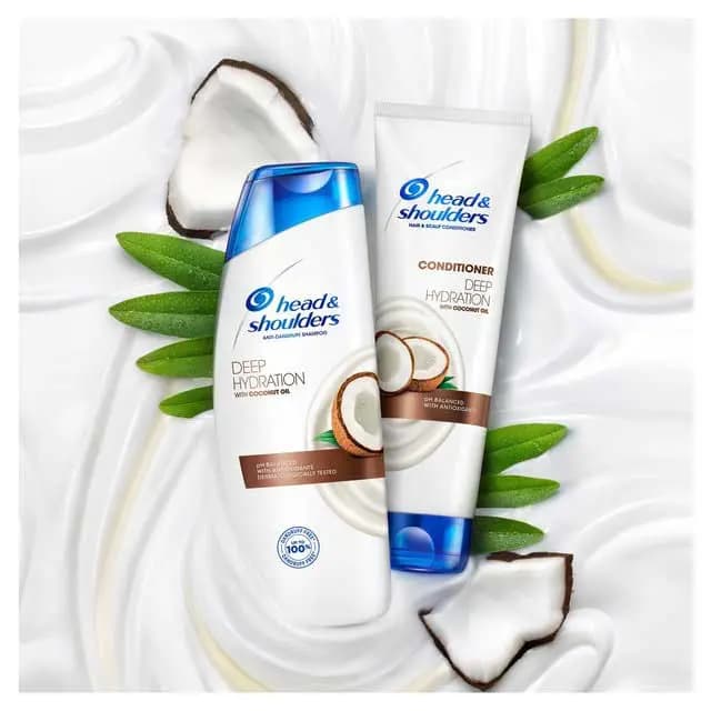 شامپو ضد شوره و تقویت کننده نارگیل هد اند شولدرز 350ml — تصویر ۶