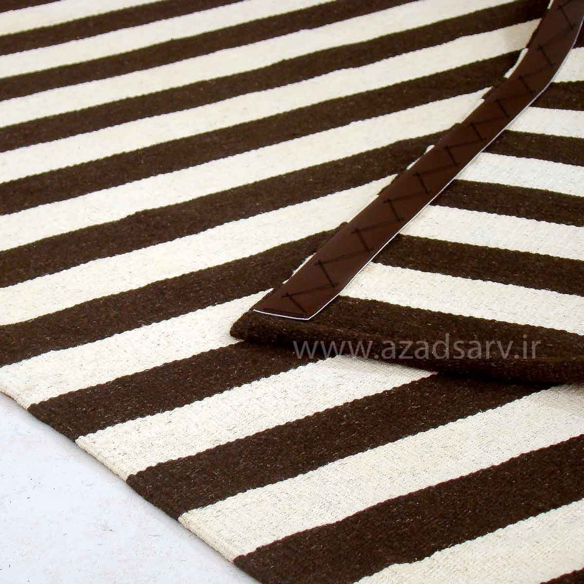 گلیم دستباف یک و نیم متری آزادسرو کد 7156 — تصویر ۵
