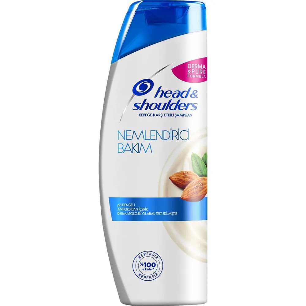 شامپو مرطوب کننده و ضد شوره عصاره بادام هد اند شولدرز 350ml — تصویر ۴