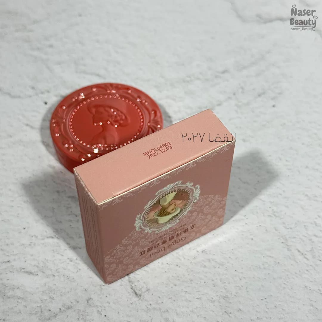 رژگونه پودری سلطنتی Gege Bear — تصویر ۳
