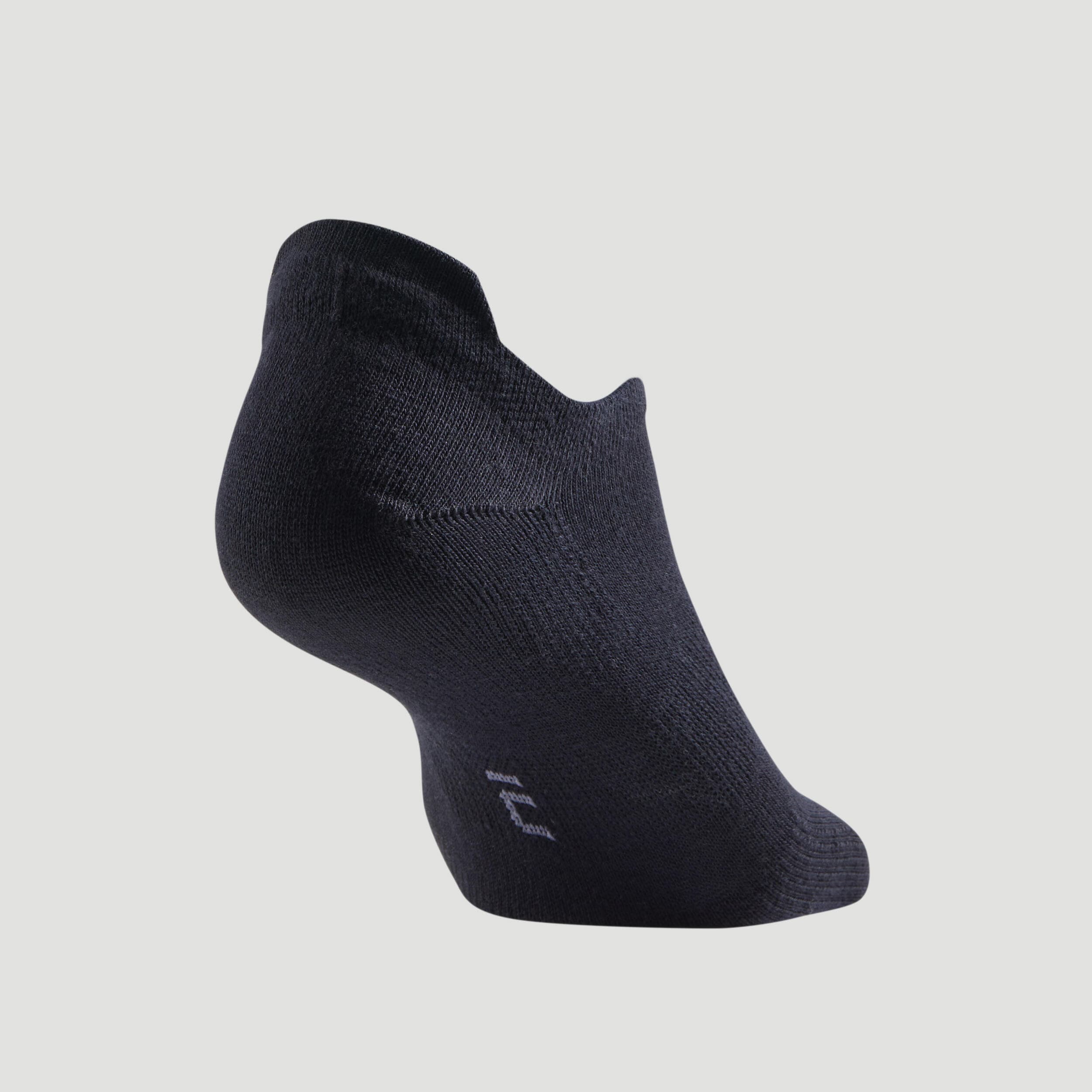 جوراب دکتلون / Artengo – مدل RS 160 / مشکی — تصویر ۹