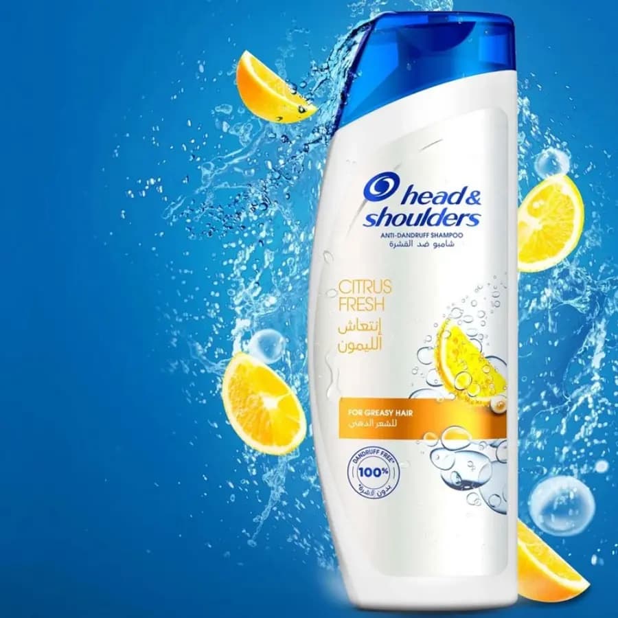 شامپو ضد شوره عصاره لیمو Citrus Fresh هد اند شولدرز 400ml — تصویر ۵