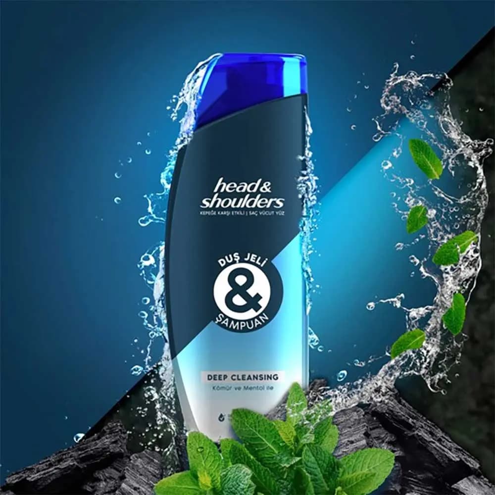 شامپو سر و بدن آقایان Deep Clenasing هد اند شولدرز 360ml — تصویر ۳