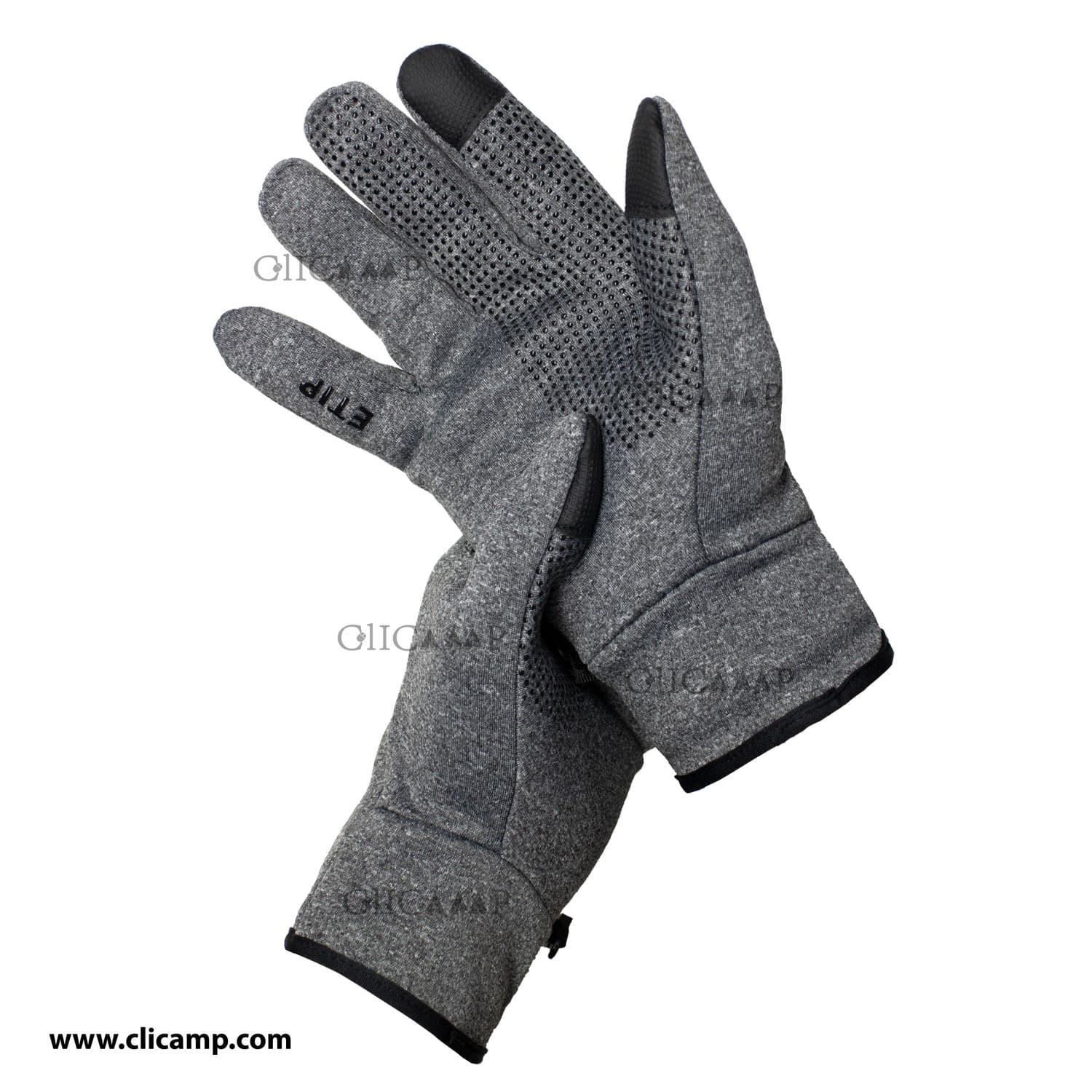 دستکش وینداستاپر طرح NORTHFACE N1 طوسی — تصویر ۴