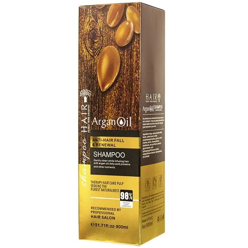 شامپو فاقد سولفات روغن آرگان هیر 900ml — تصویر ۵