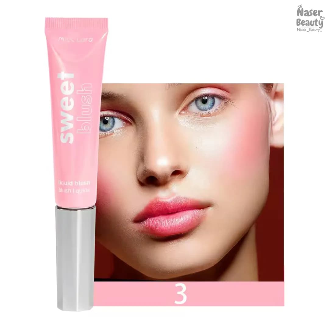 رژگونه مایع تیوپی میس لارا Miss Lara — تصویر ۱۲