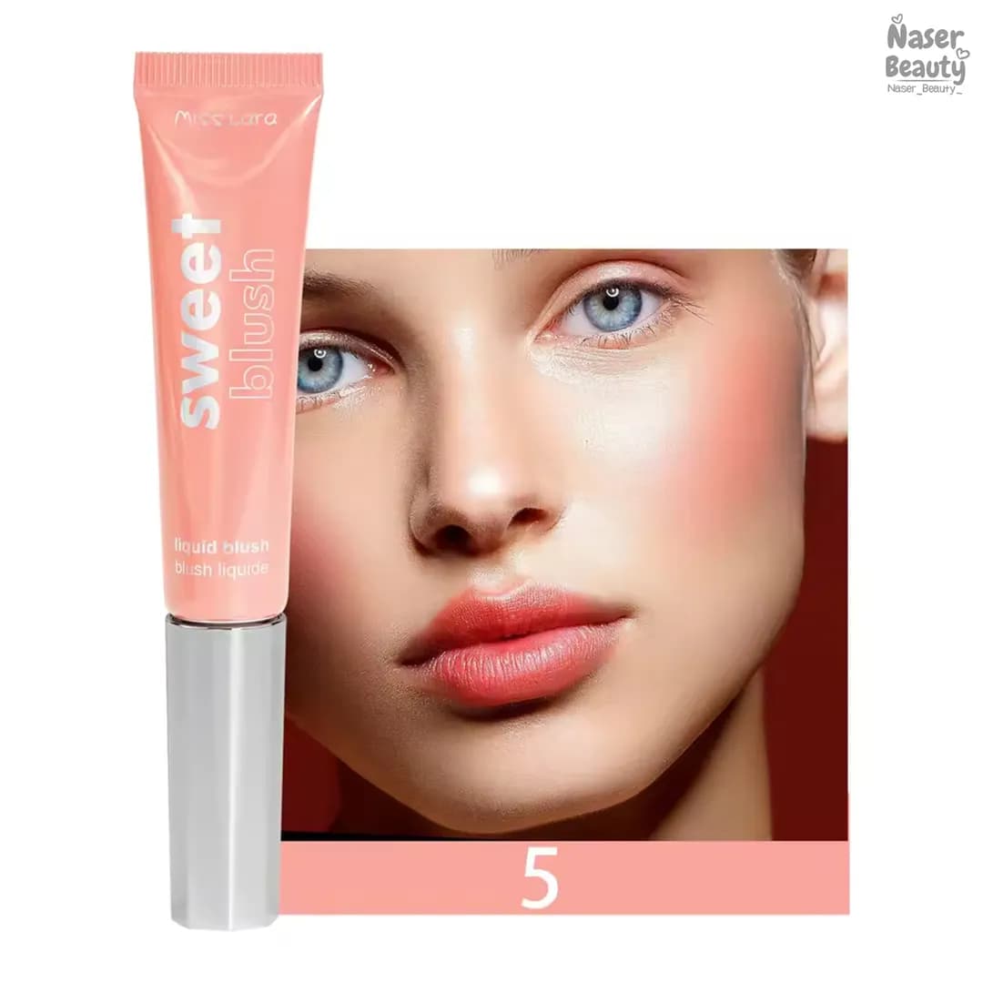 رژگونه مایع تیوپی میس لارا Miss Lara — تصویر ۶
