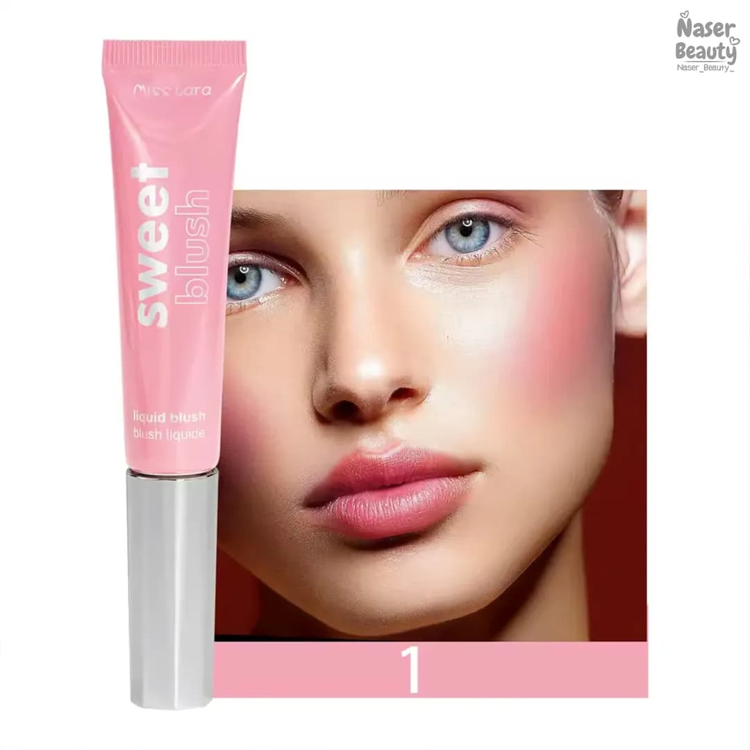رژگونه مایع تیوپی میس لارا Miss Lara — تصویر ۲