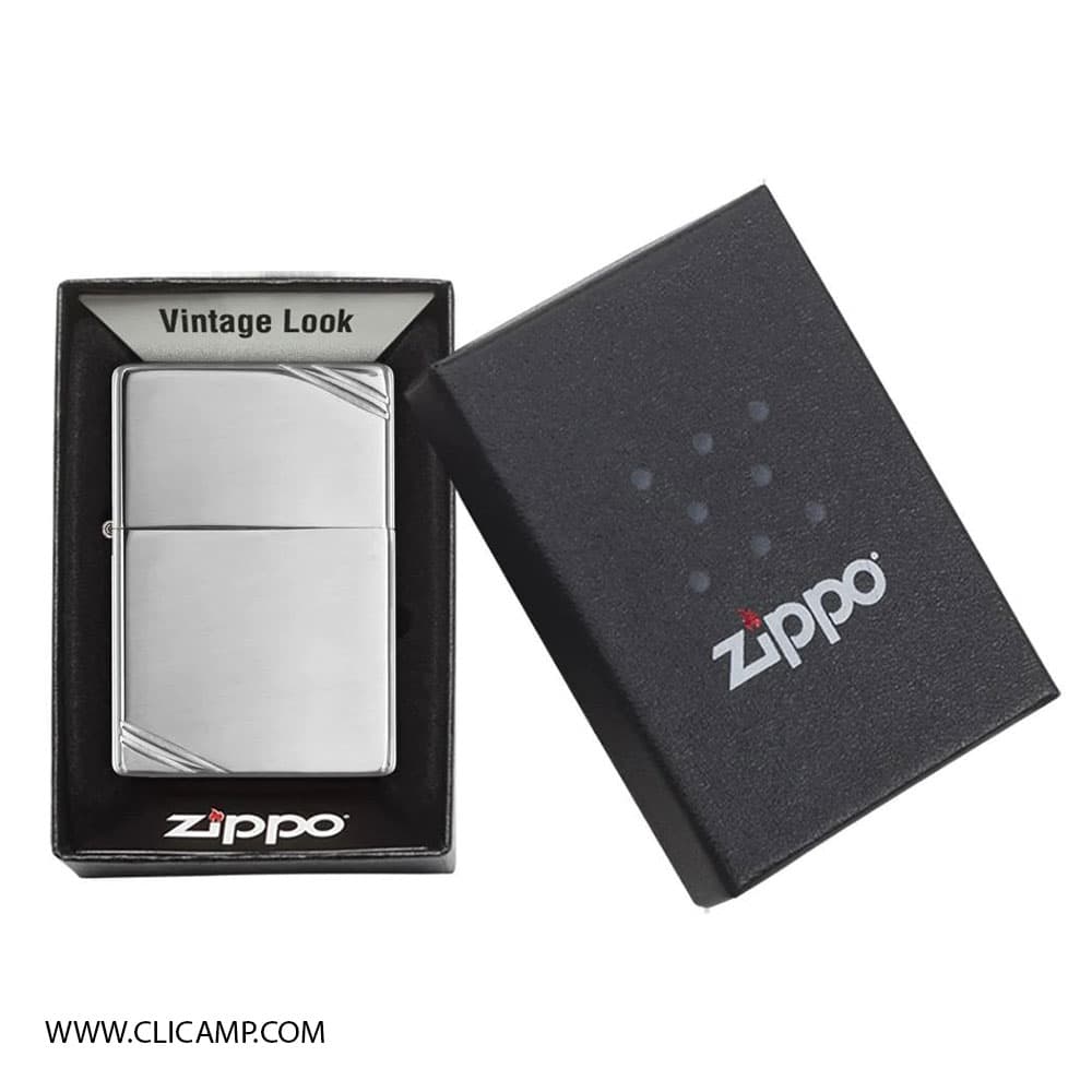 فندک زیپو / ZIPPO – مدل 260 / کروم — تصویر ۵