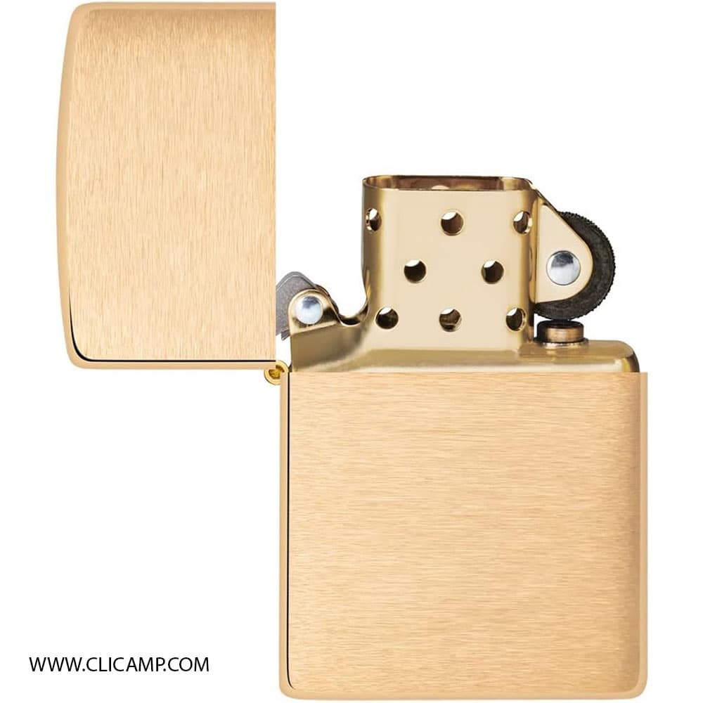 فندک زیپو / ZIPPO – مدل 204B / طلایی — تصویر ۹