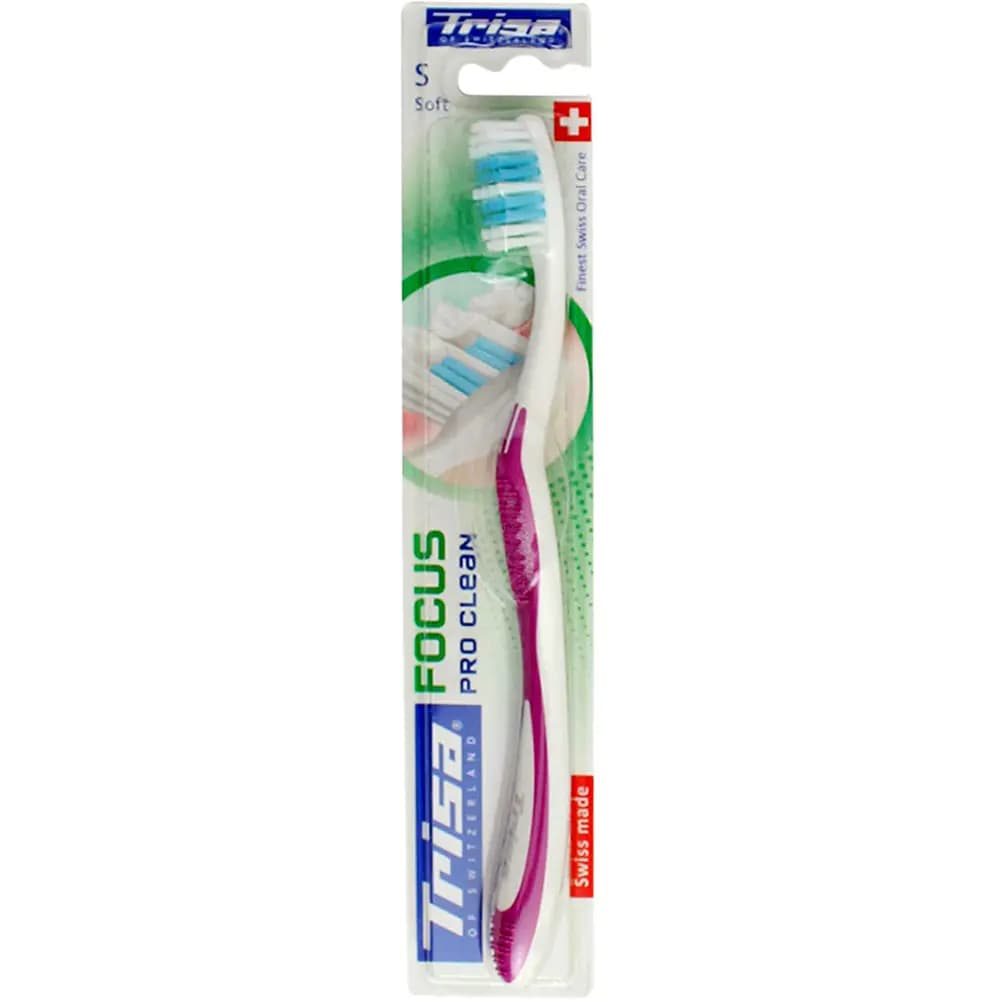 مسواک با برس نرم همراه با درپوش Focus Pro Clean تریزا — تصویر ۵