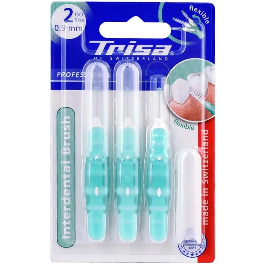 مسواک بین دندانی سایز دو 0.9mm تریزا — تصویر ۳