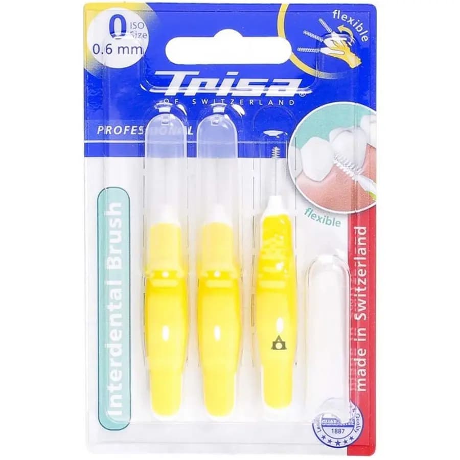 مسواک بین دندانی سایز صفر 0.6mm تریزا — تصویر ۳