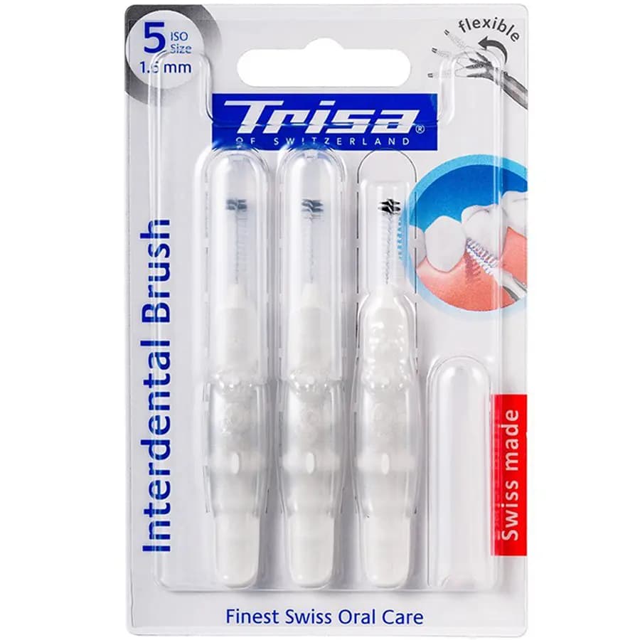 مسواک بین دندانی سایز پنج 1.6mm تریزا — تصویر ۳