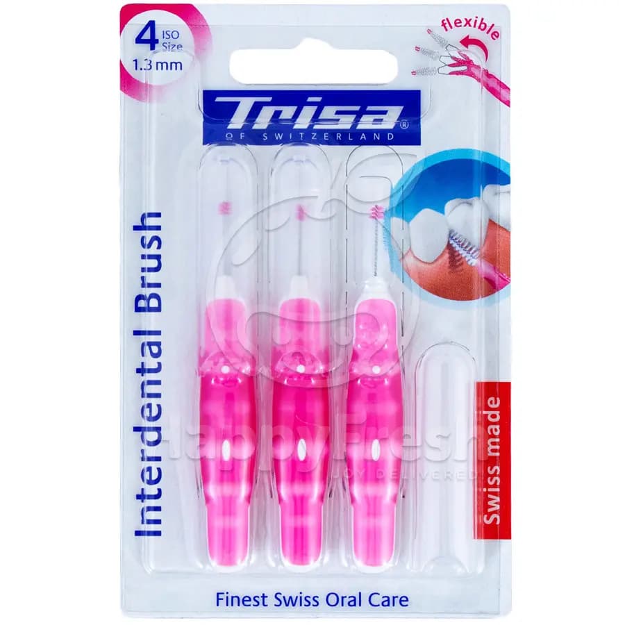 مسواک بین دندانی سایز چهار 1.3mm تریزا — تصویر ۳