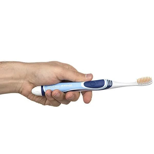 مسواک ویبراتور با برس نرم سونیک پاور Pro Interdental تریزا — تصویر ۷