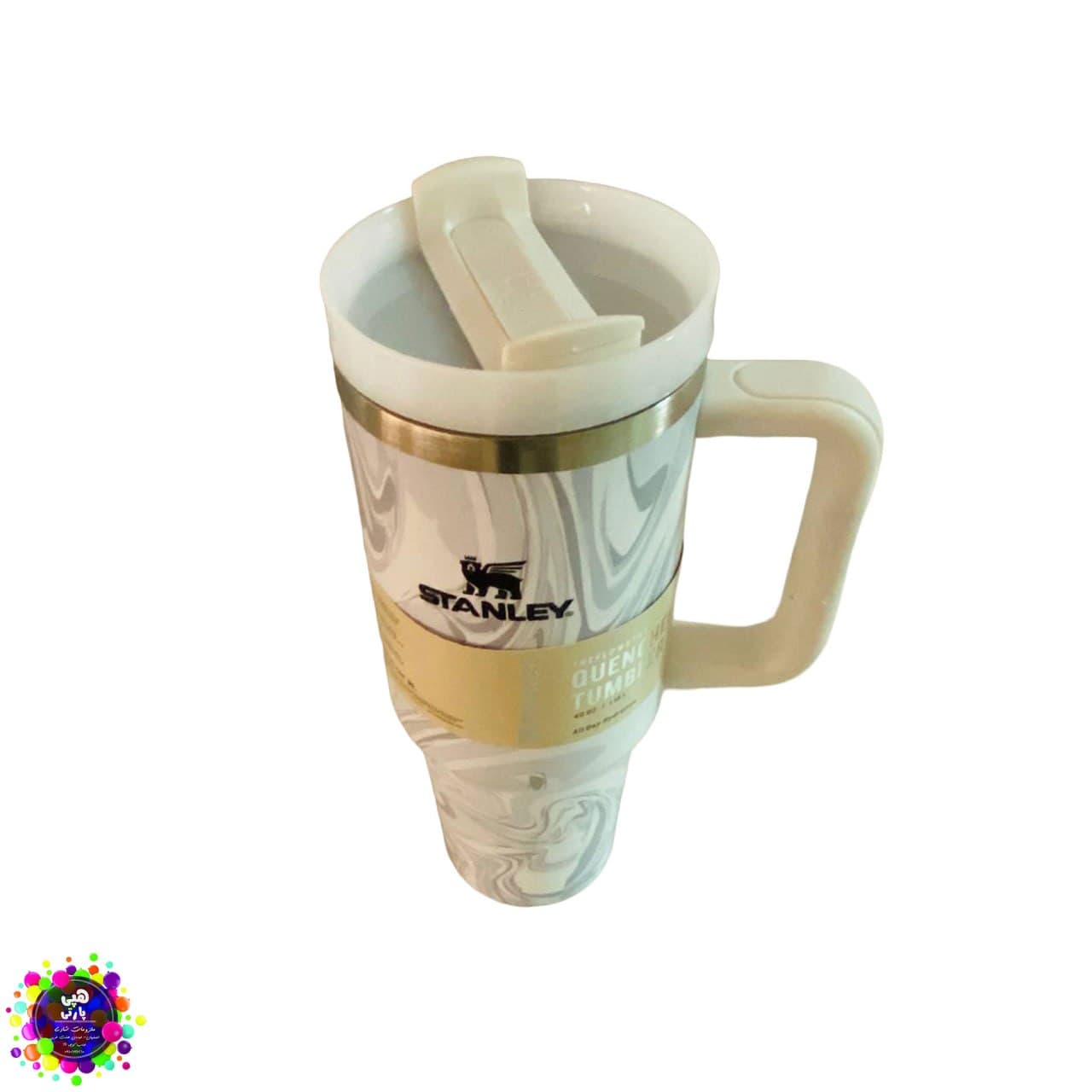 ماگ استنلی ماربل خاکستری | Stanley Marble Tumbler — تصویر ۷