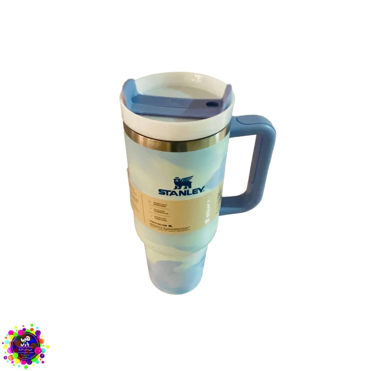 ماگ استنلی ماربل آبی | Stanley Marble Tumbler