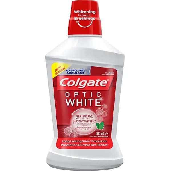 دهانشویه Optic White کلگیت — تصویر ۵
