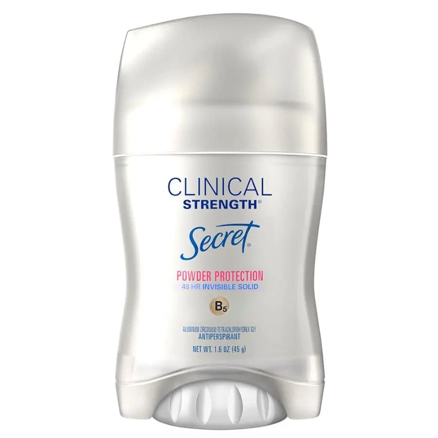 استیک ضد تعریق کلینیکال Powder Protection Invisible Solid کلینیکال سکرت 45gr — تصویر ۴